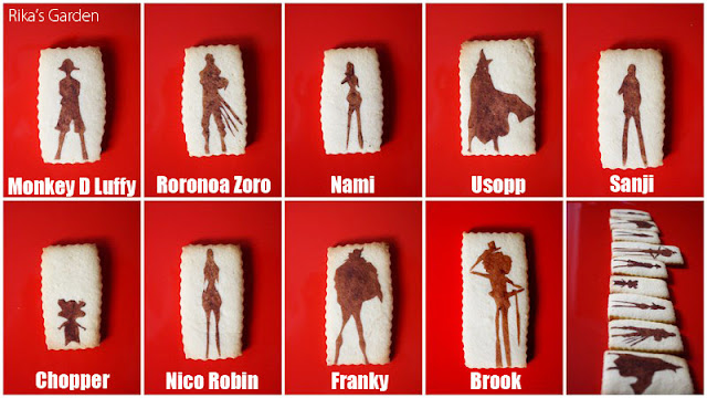 biscotti one piece♪ print cookies♪