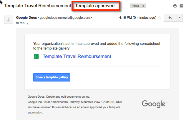 google drive moderated templates in