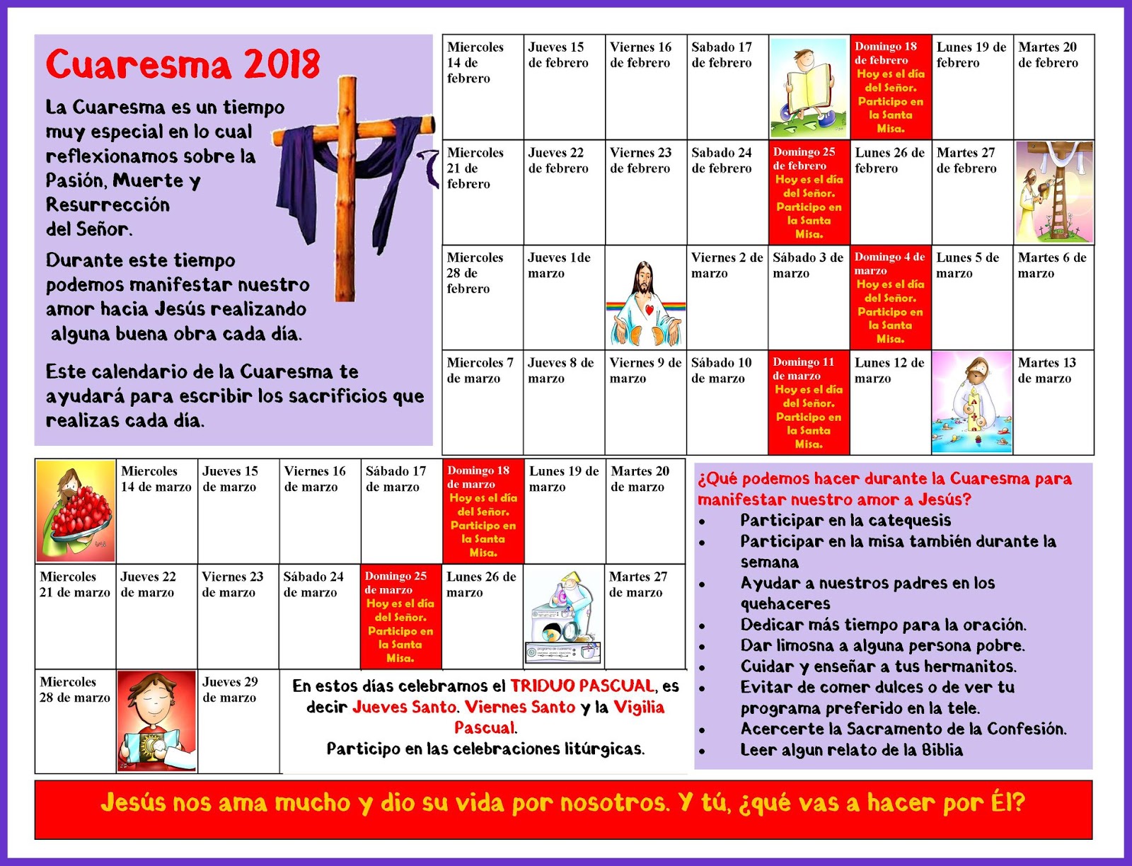 JESUS PASA X AQUI Cuaresma