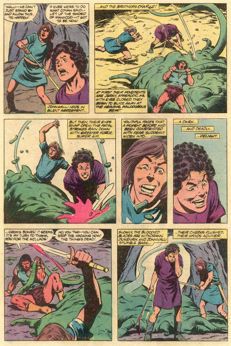 Read online Conan the Barbarian (1970) comic -  Issue #125 - 20