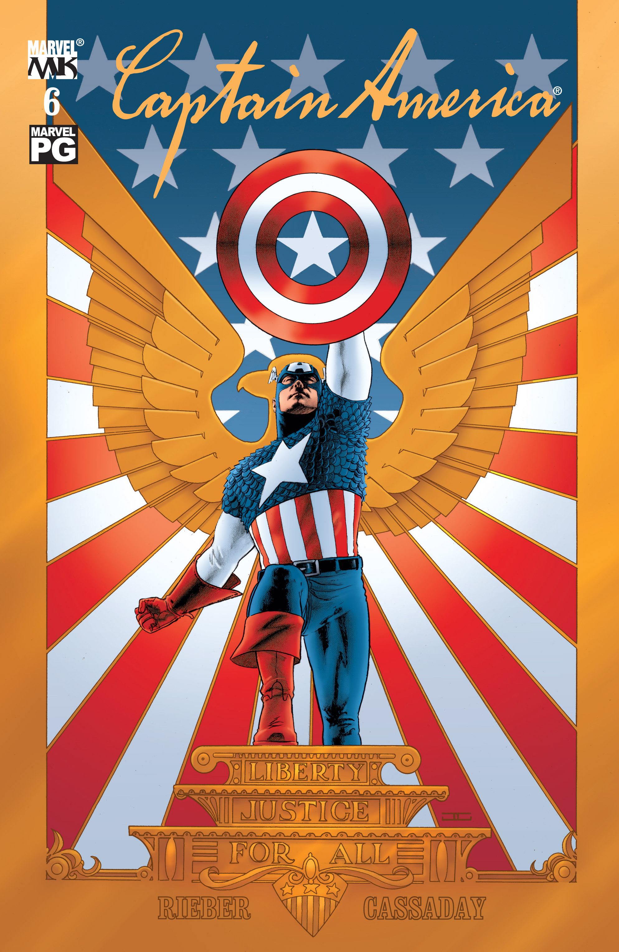 Read online Captain America (2002) comic -  Issue #6 - 1