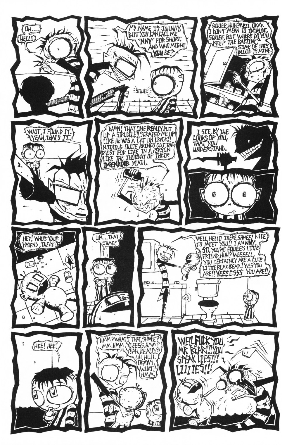 Read online Johnny the Homicidal Maniac comic -  Issue #1 - 7