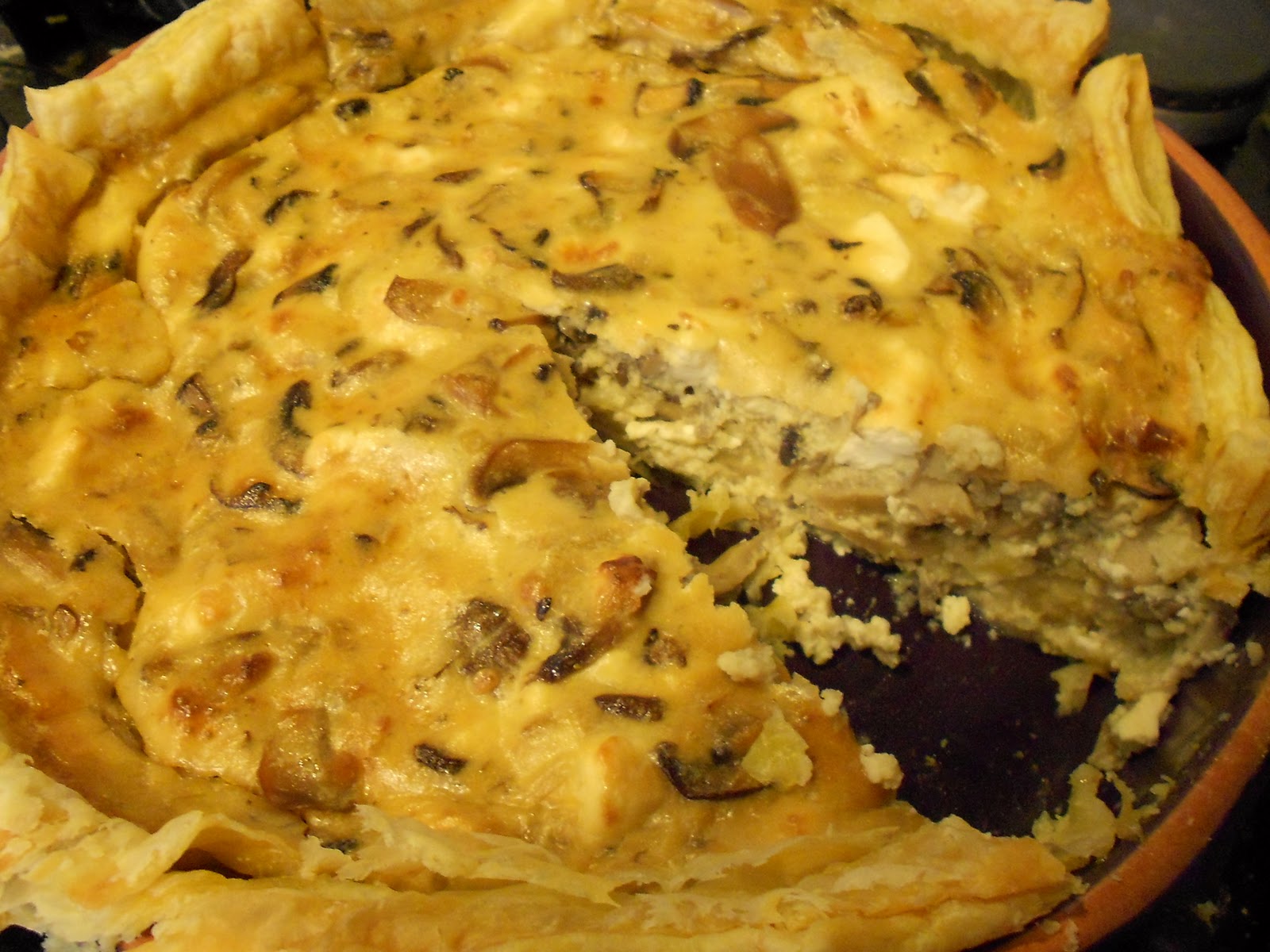 Life&amp;#39;s a Circus: Champignon Quiche
