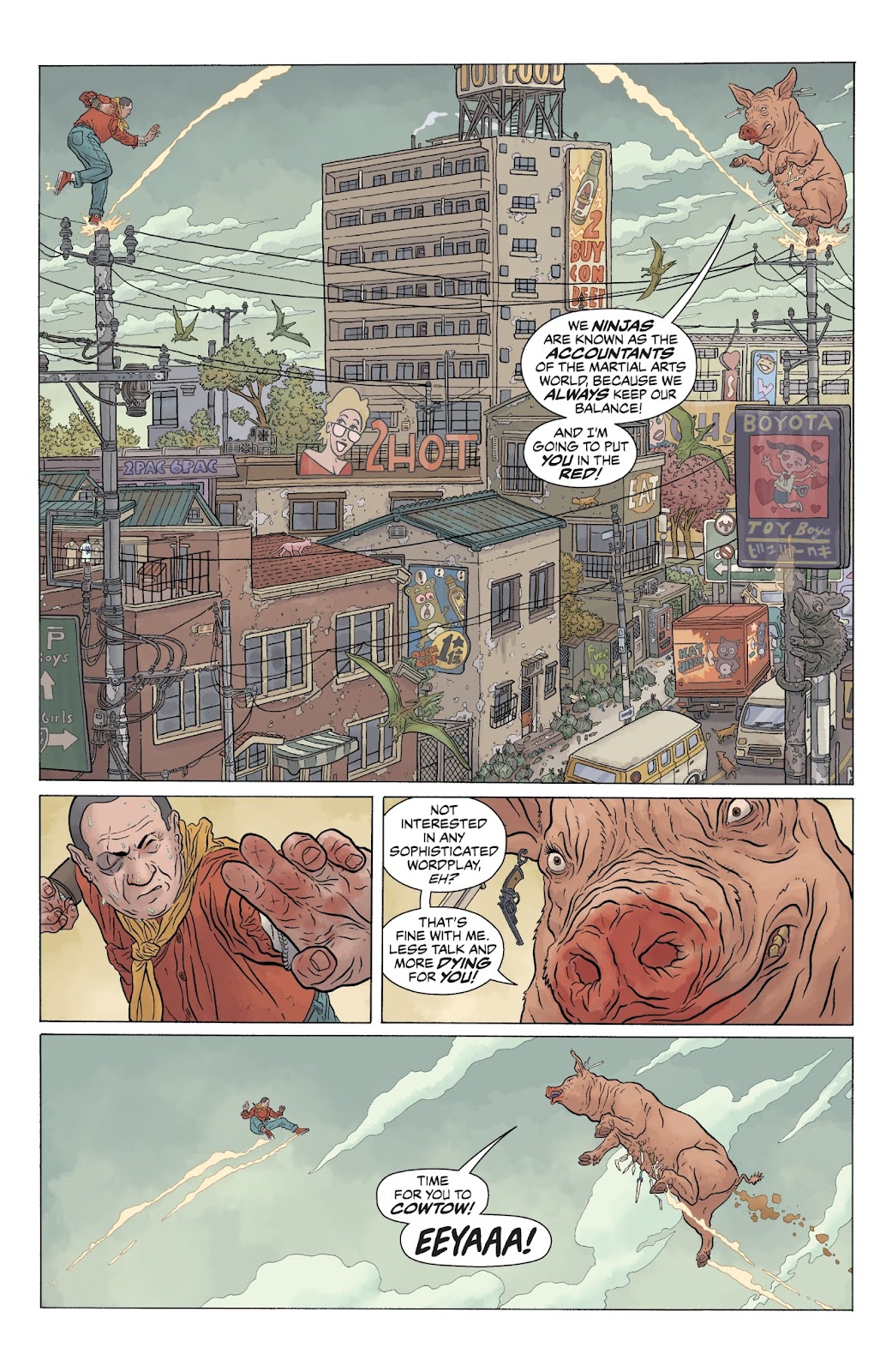 The Shaolin Cowboy: Who'll Stop the Reign? issue 3 - Page 7