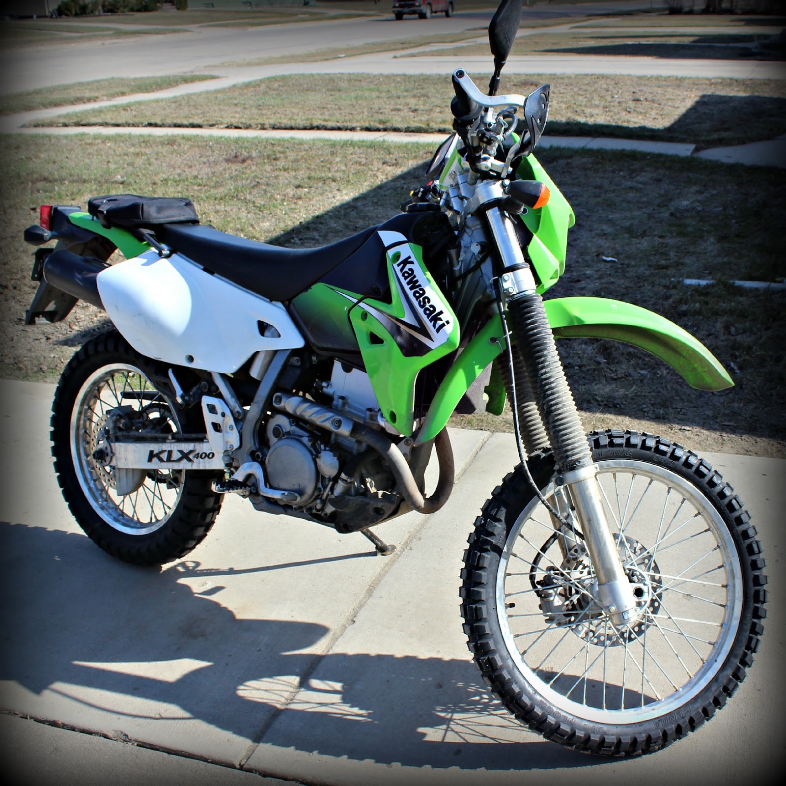 KLR650 Adventures New Kenda 784 Big Block Tires