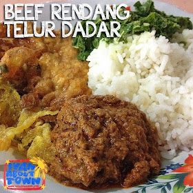 Beef Rendang in Medan, Indonesia