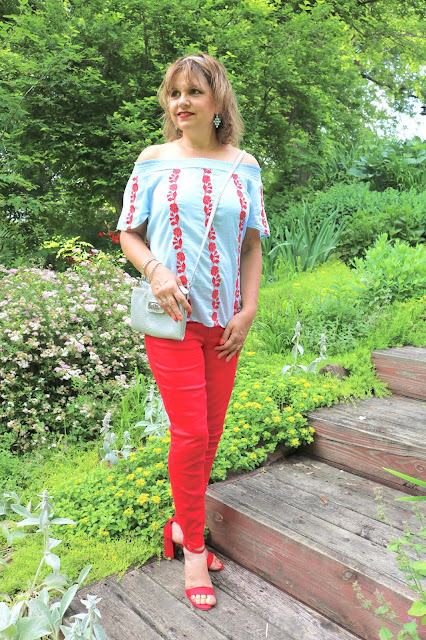 Amy's Creative Pursuits: How To Style Red Pants