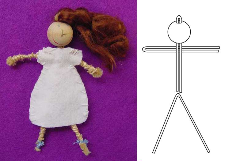 Pipe Cleaner Doll Art Projects for Kids