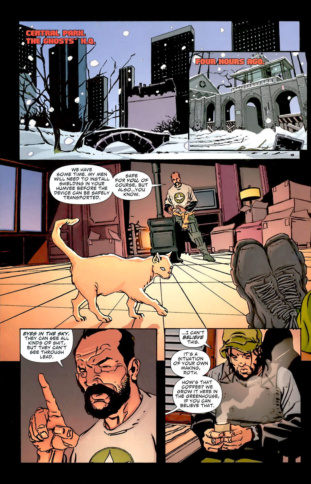 Read online DMZ (2006) comic -  Issue #40 - 6