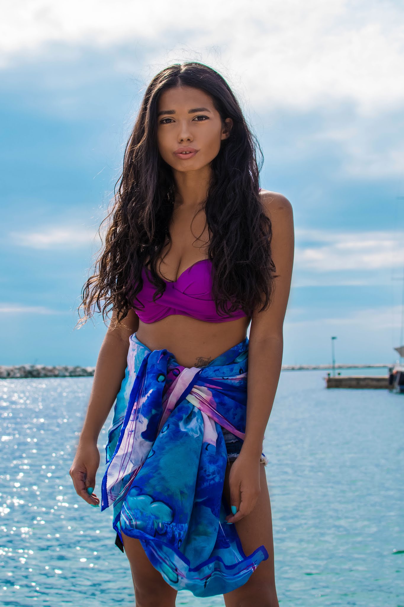 best luxury silk print scarf