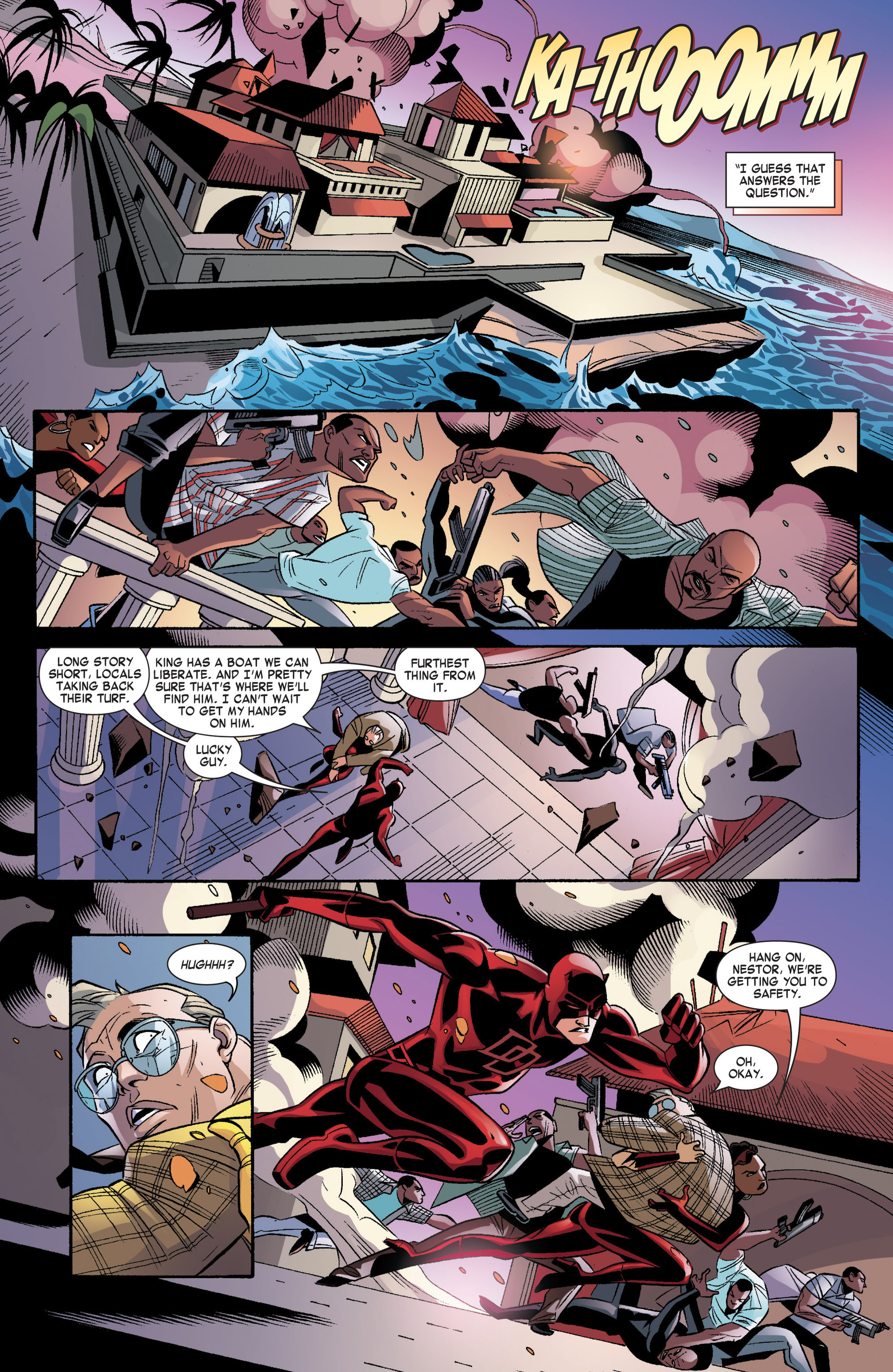 Read online Daredevil: Dark Nights comic -  Issue #8 - 18