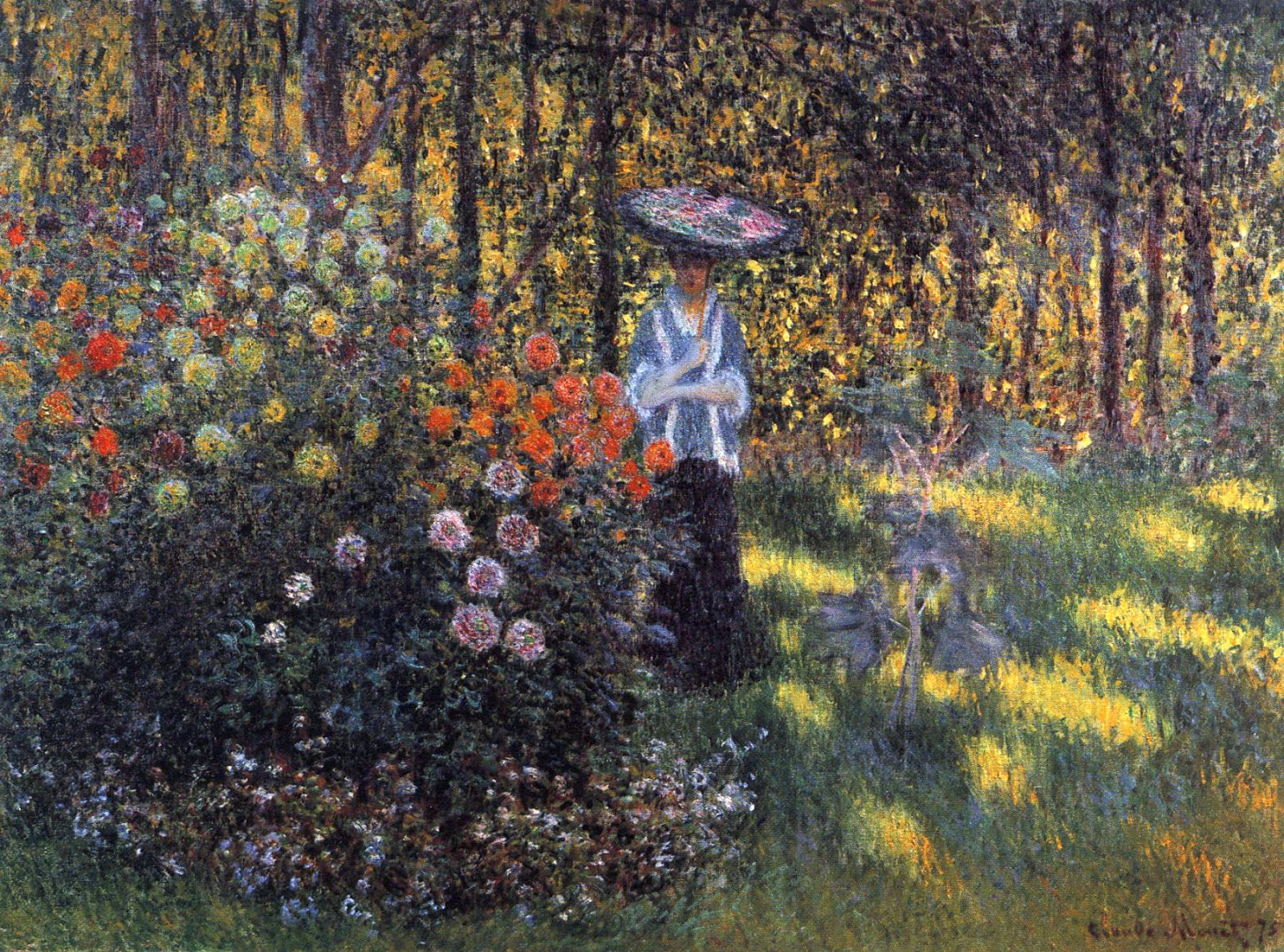 Wurzel Flipper Anpassen claude monet kvinde med parasol Steuerzahler ...