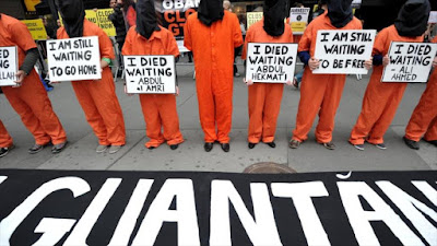 Protestan en Nueva York para exigir el cierre de Guantánamo