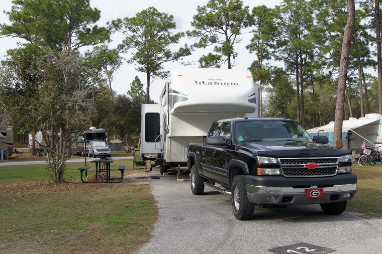 RV Campsites and Reviews 1/25/2012 Salt Springs Recreation Area Site