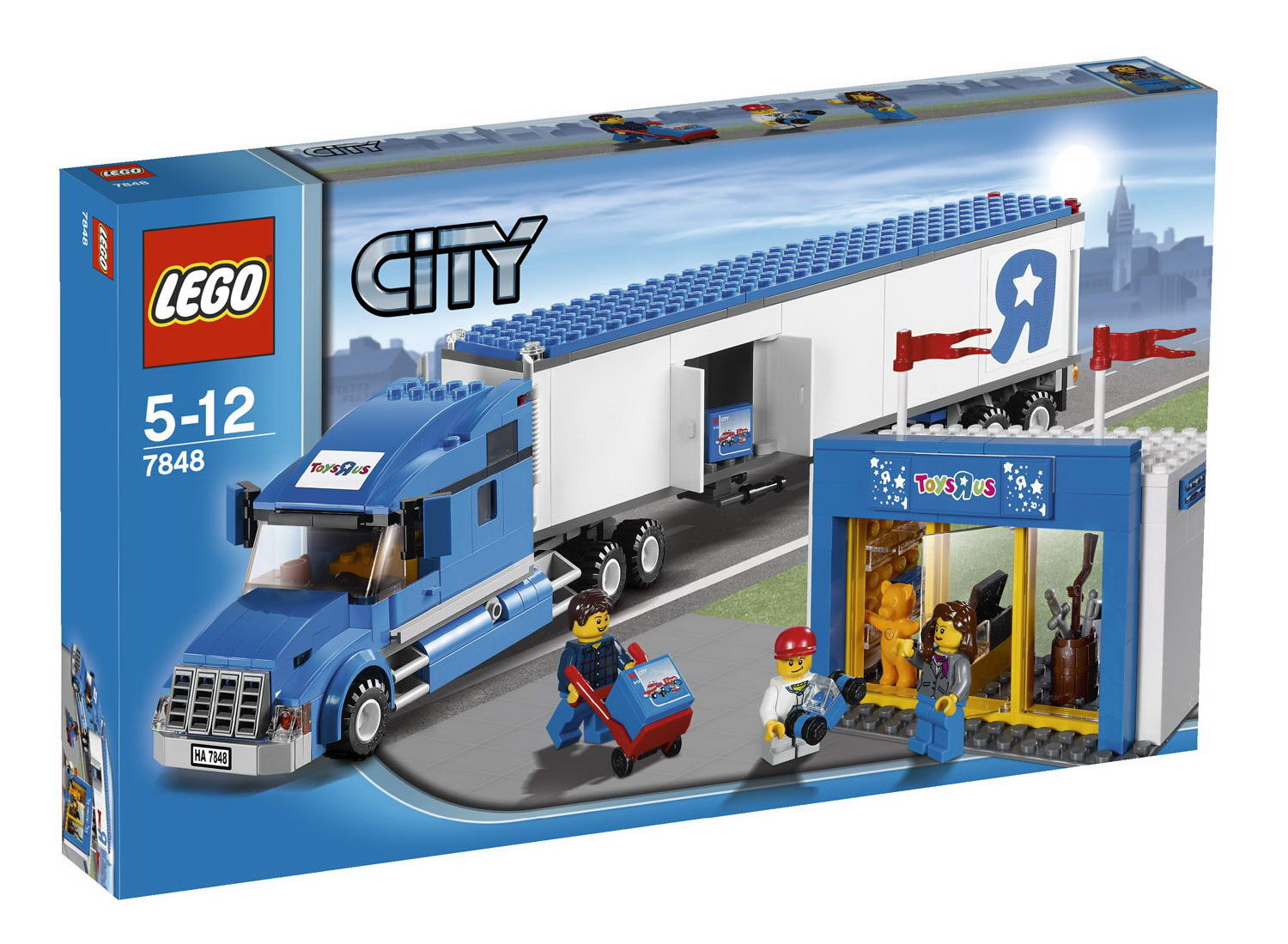 set database LEGO 7848 Toys R Us truck