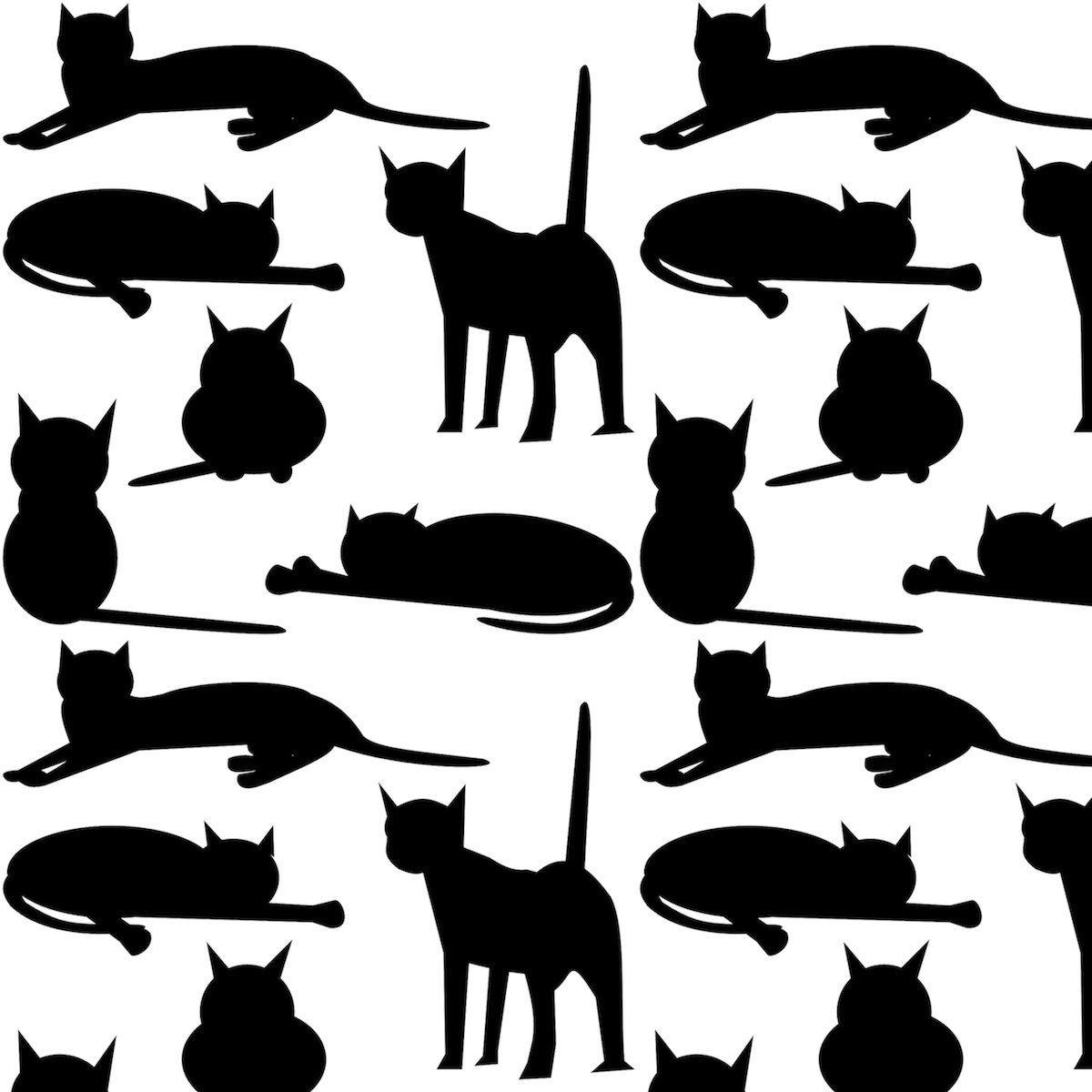 free-digital-cat-pattern-black-and-white-colored-cat-pattern