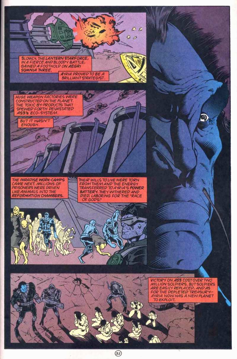 Read online Green Lantern Corps Quarterly comic -  Issue #7 - 33