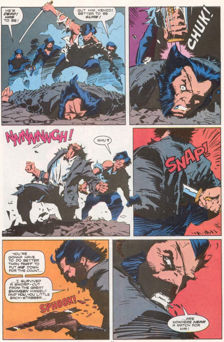 Wolverine (1988) Issue #31 #32 - English 12