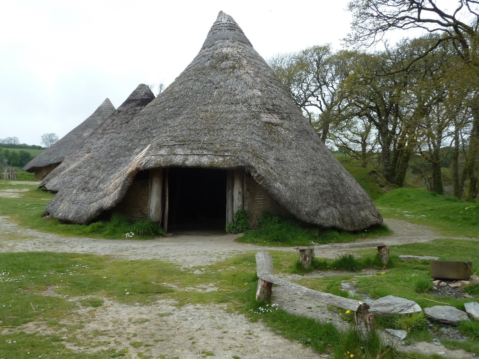 yes travel chapter Iron age village, and some abbey ruins