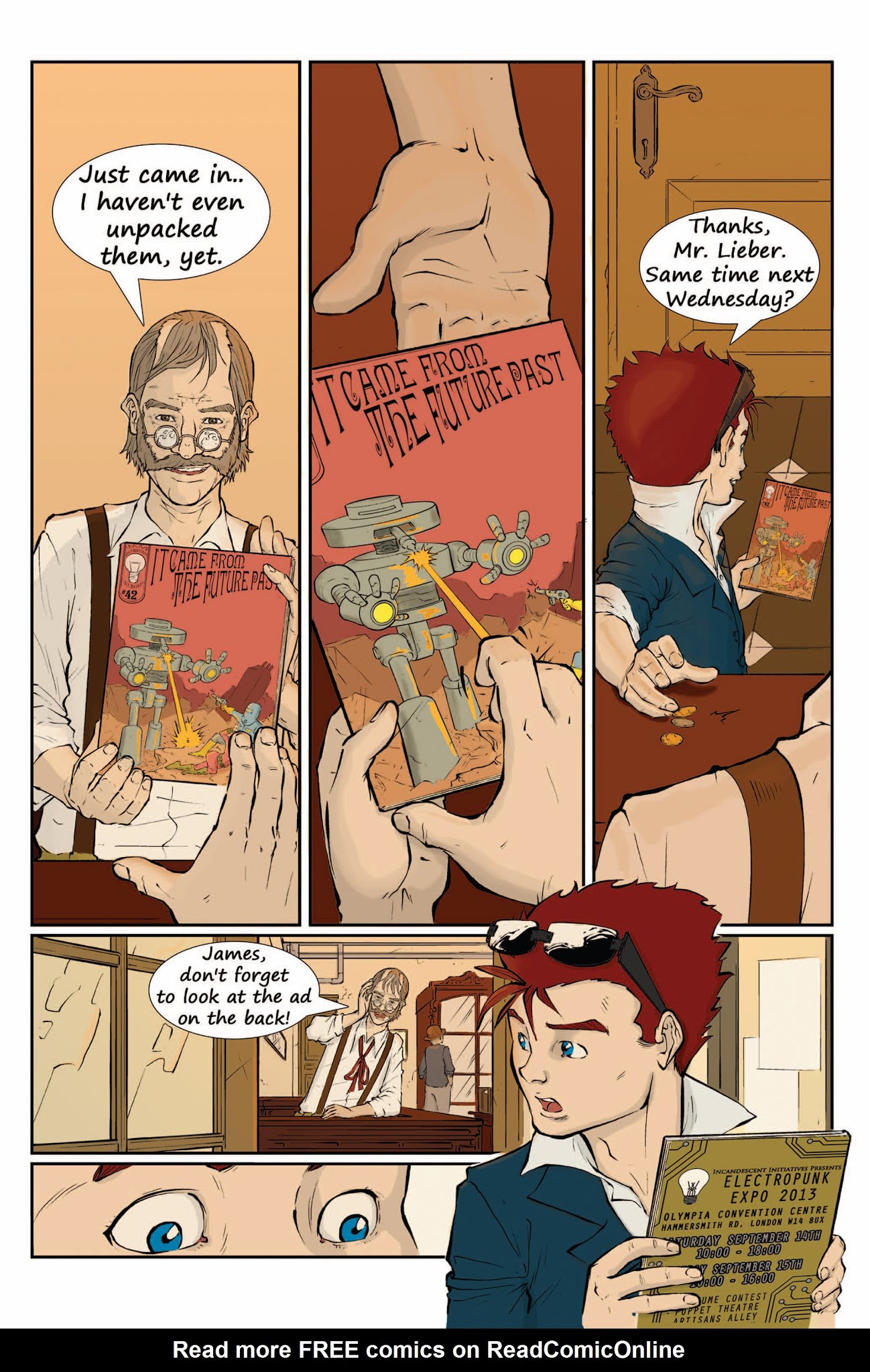 Read online SteamPunk Originals comic -  Issue # TPB - 36