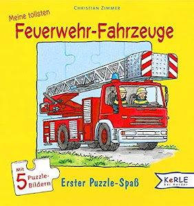 Meine tollsten Feuerwehr-Fahrzeuge: Erster Puzzle-Spaß