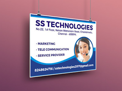 Sri Selvam Xerox Banner Design For Ss Technologies Chennai