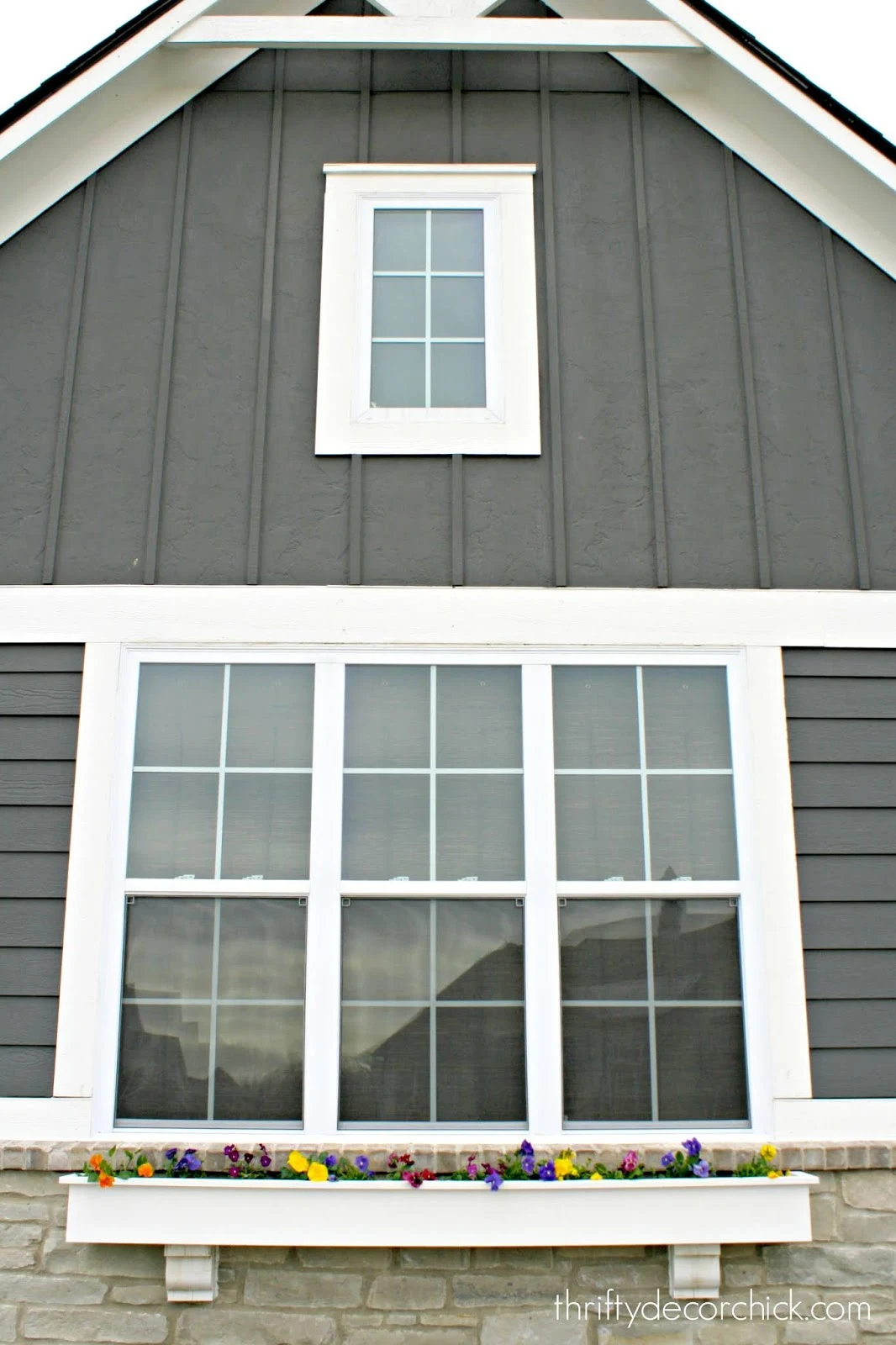 Board and batten and siding exterior 