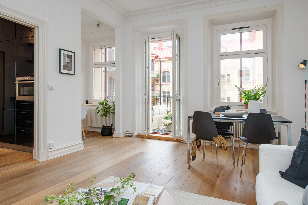 Magnificent Swedish apartment in Gothenburg
