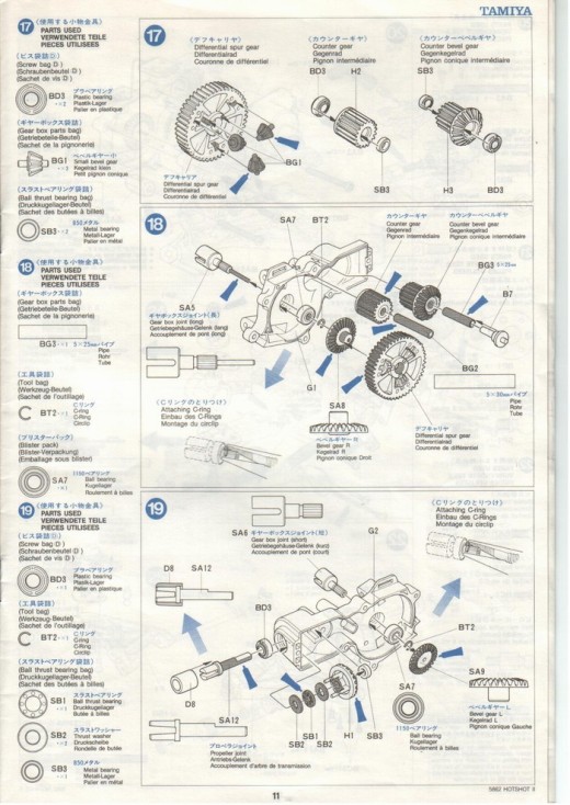Tamiya Kits Tamiya Hotshot 2 Build Manual