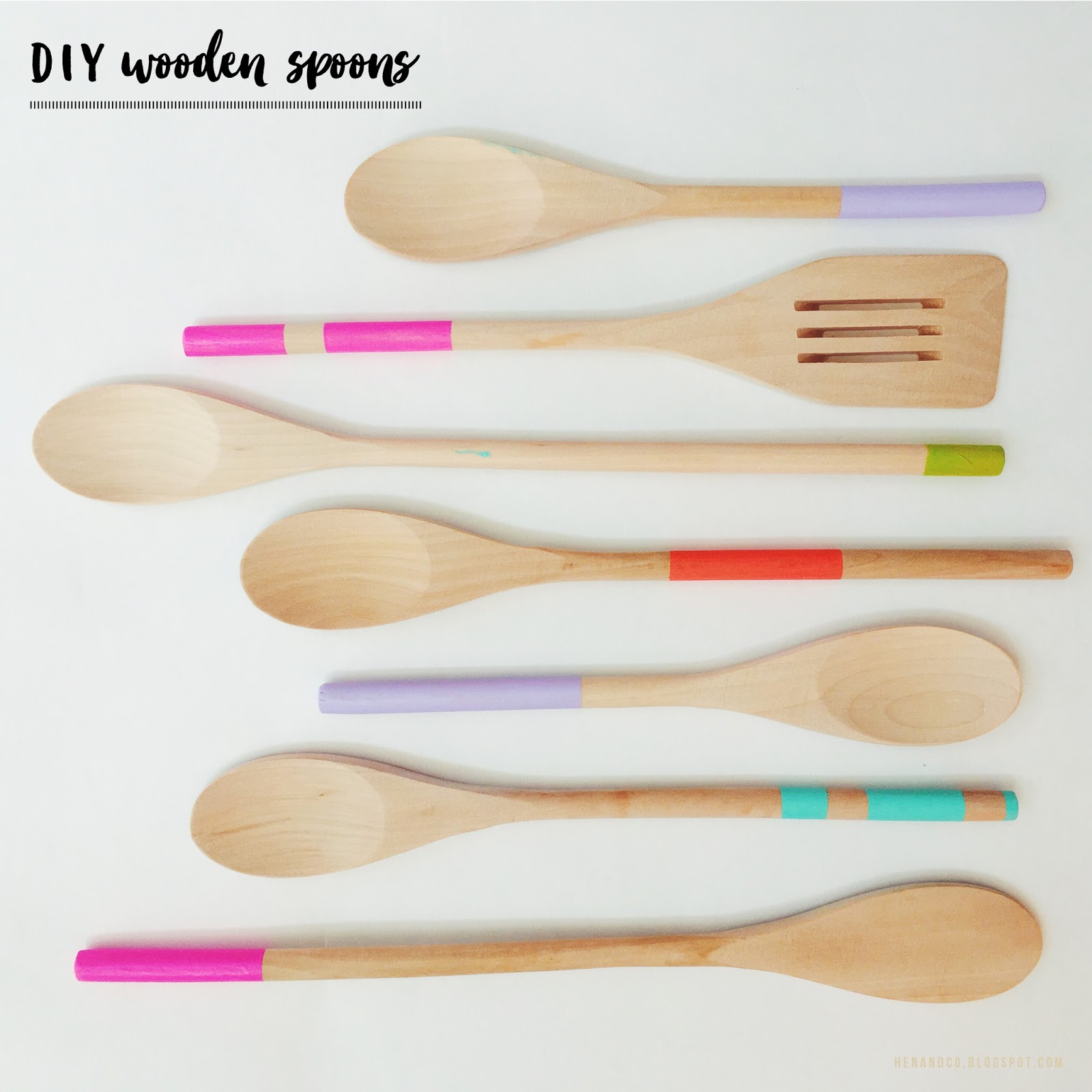 HEN & CO. DIY Wooden Spoons