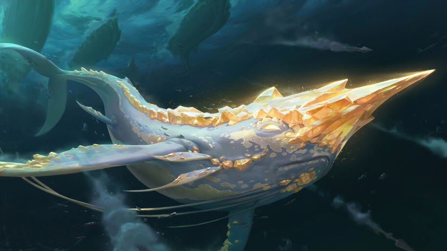 Golden Narwhal, Legends of Runeterra, 4K, #3.1701