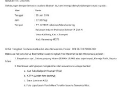 Contoh Soal Psikotes Pt G Tekt Berbagi Contoh Soal