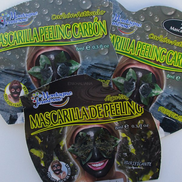 Montagne Jeunesse Mascarilla Peeling Alga Negra / Montagne Jeunesse Mascarilla Peeling Carbón