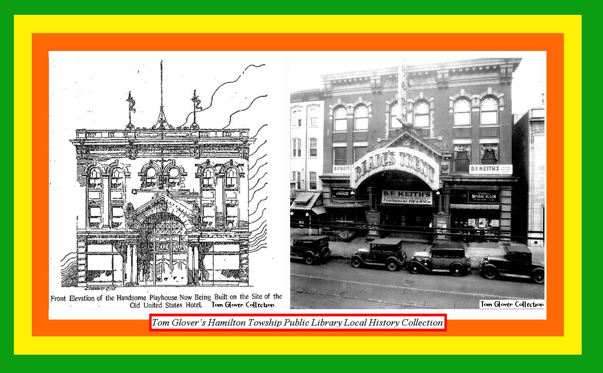 TOM GLOVER'S HAMILTON LIBRARY SCRAPBOOK LOCAL HISTORY WITH A PERSONAL