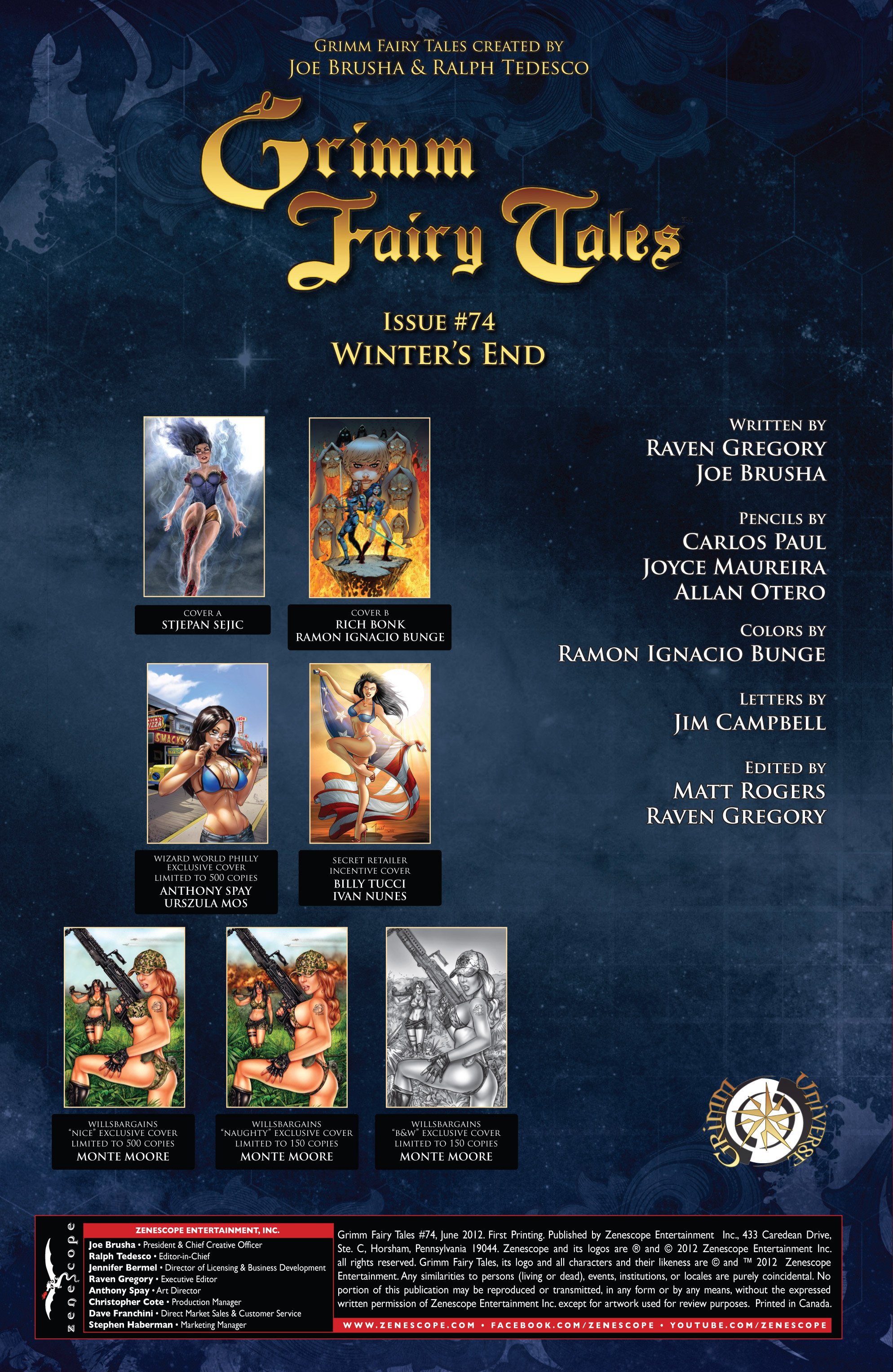 Read online Grimm Fairy Tales (2005) comic -  Issue #74 - 2
