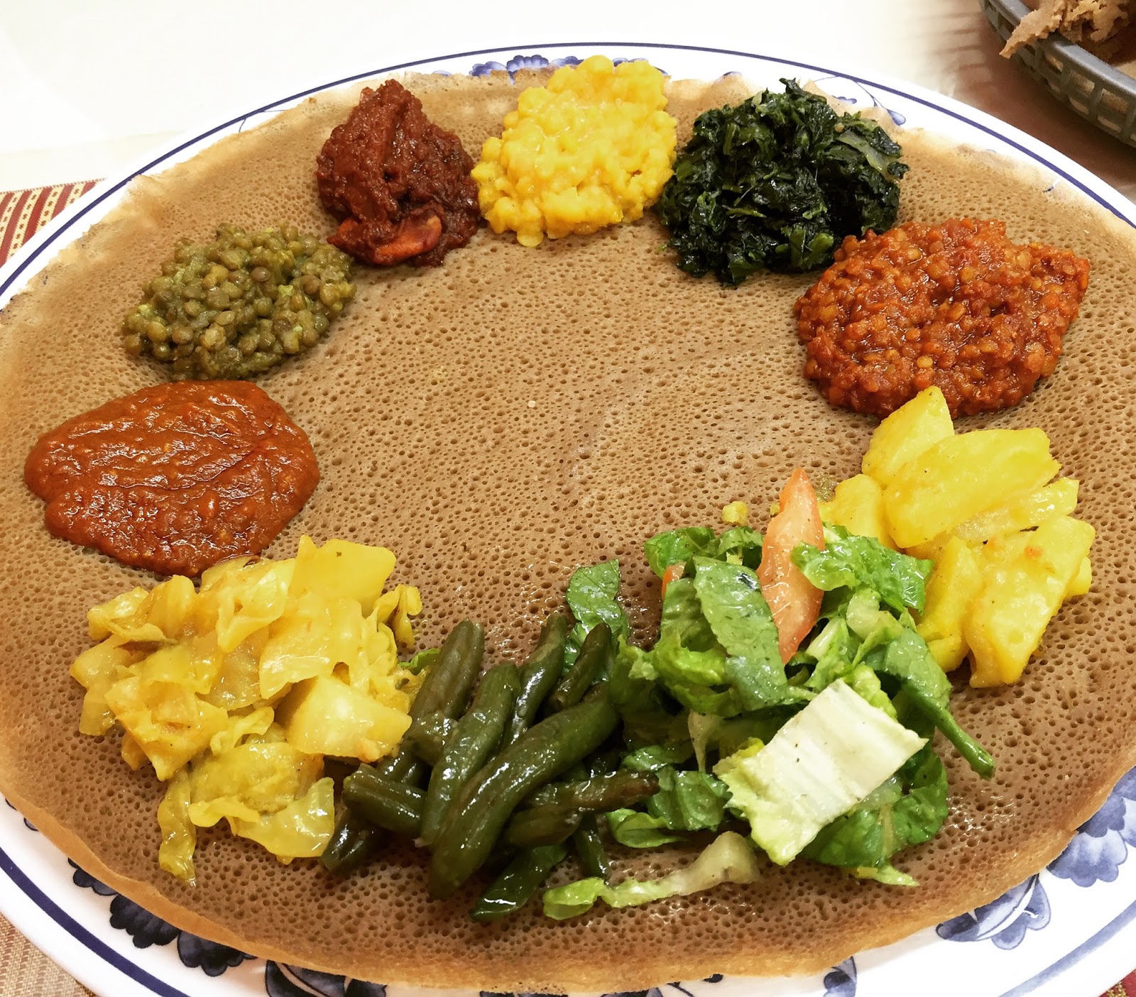 Trying Ethiopian food for the first time - Tana Ethiopian ...