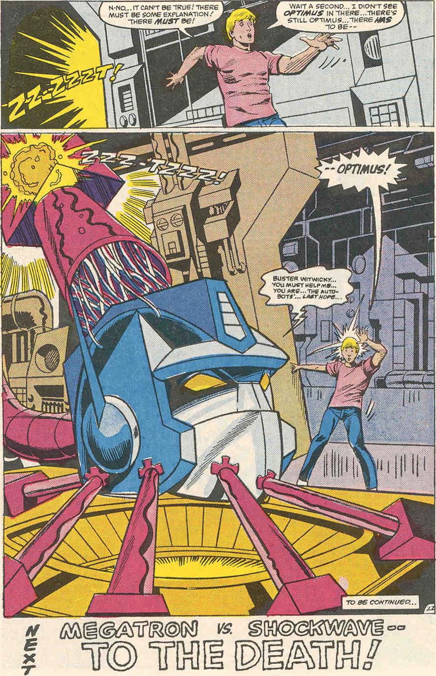 Read online The Transformers (1984) comic -  Issue #5 - 23