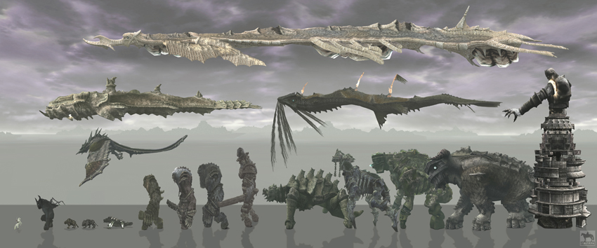 How does one determine the names of the colossi in Shadow of the Colossus?  - Quora