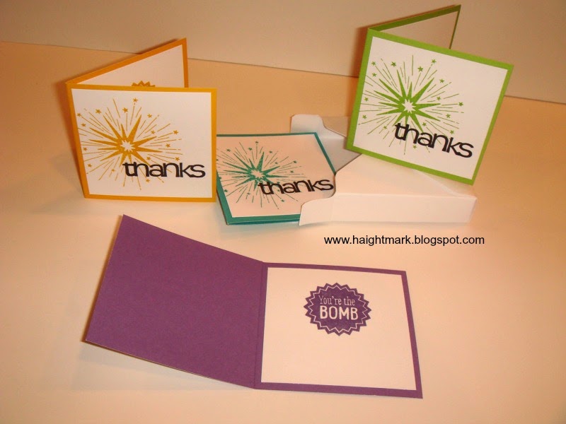 HaightMark Scrapbooking! Kaboom Thank You Card Set
