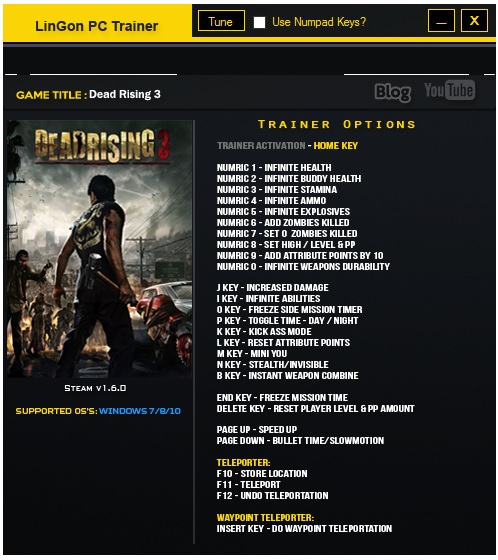 dead rising 3 trainer unlock doors dead rising 3 trainer unlock doors