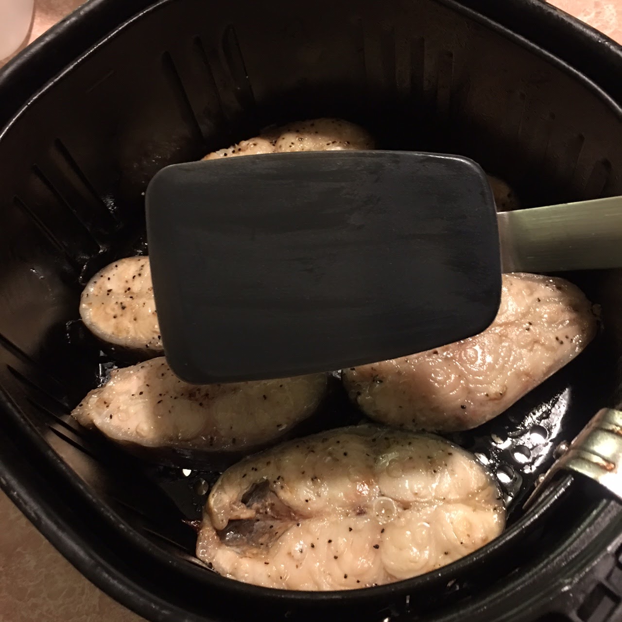 Toast to Roast Air Fried Catfish Steaks