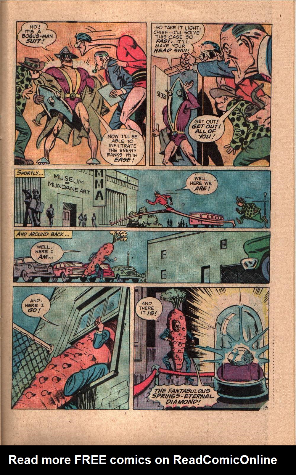 Read online Plastic Man (1976) comic -  Issue #12 - 18
