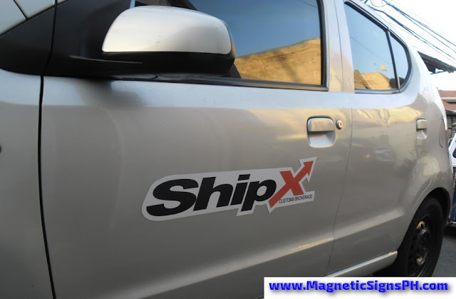 Die-Cut Car Magnet Sign - ShipX Philippines
