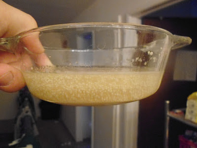 Yeast ready to pitch