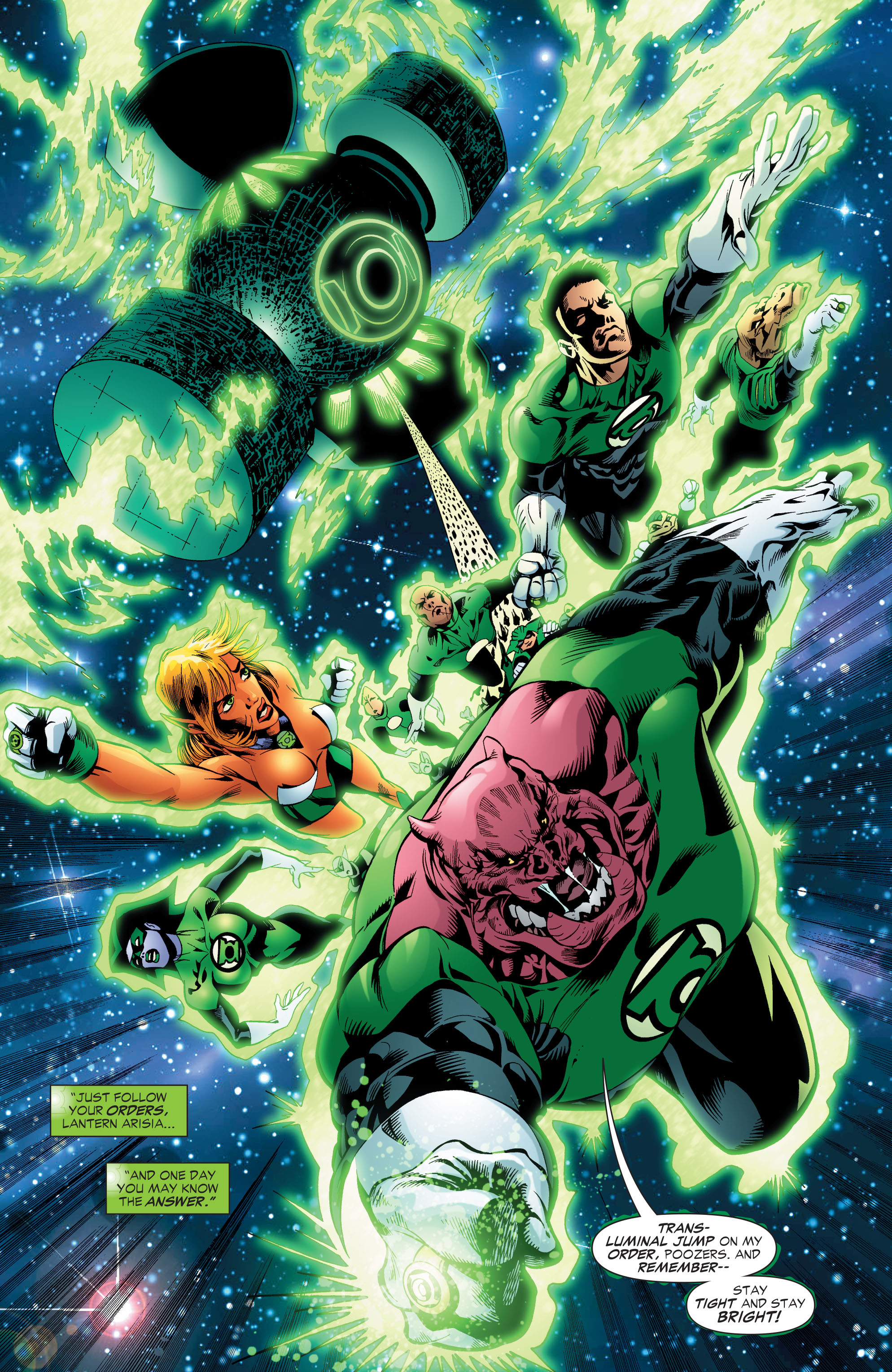 Read online Green Lantern Corps (2006) comic -  Issue #14 - 21