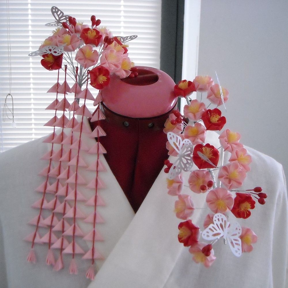 Kanzashi Tutorial Kitty Kanzashi