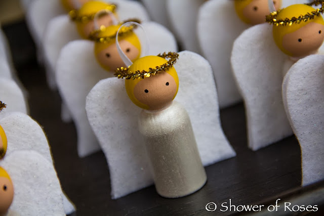 Shower of Roses: A Choir of Angels for the Jesse Tree Ornament Swap