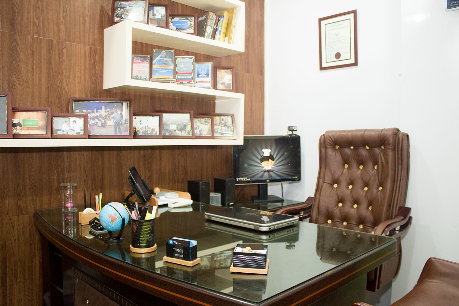 Visit a Blogger's Office