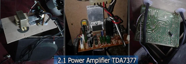 2.1 Power Amplifier using TDA7377