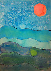 watercolor landscapes technique class techniques projects salt landscape alcohol angela anderson